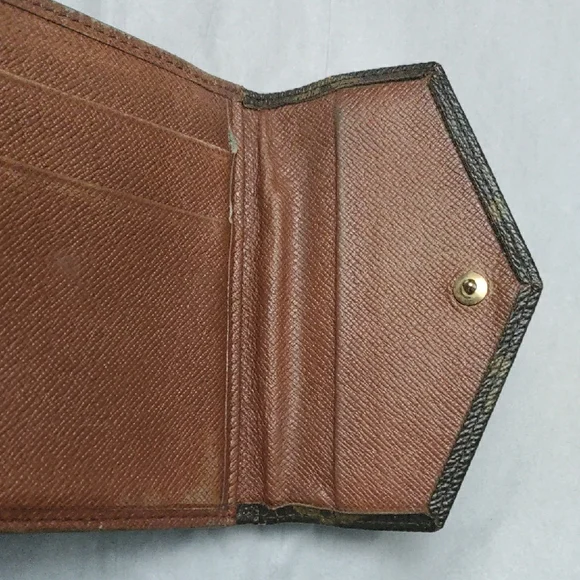 Louis Vuitton Monogram Envelope Wallet - Dark Brown with Gold Hardware - Picture 8 of 16